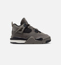 Air Jordan 4 Retro "Cave Stone and Black" Infant/Toddler Lifestyle Shoes – Cave Stone/Black/Moon Particle