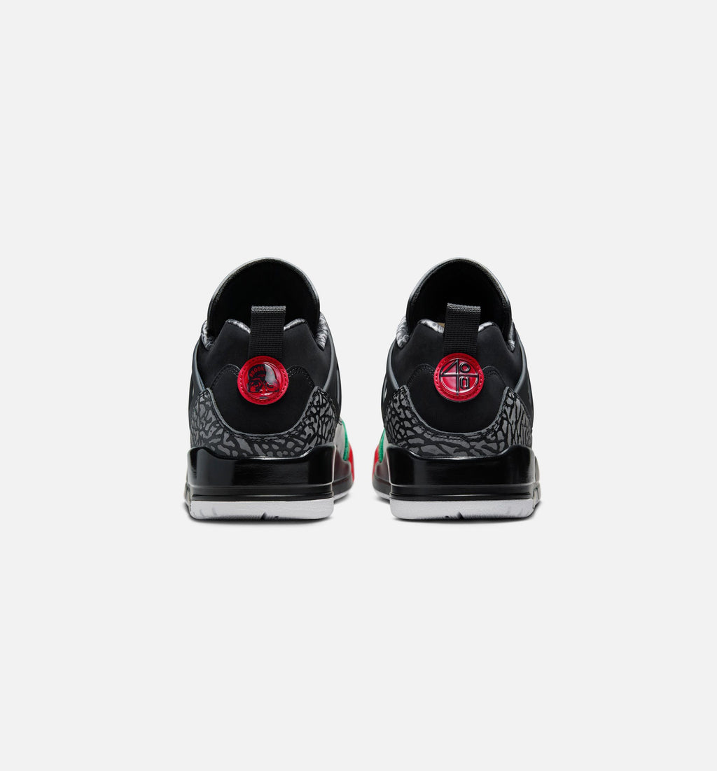 Nike Spizike Low Men's Lifestyle Shoes – Black/Classic Green/White/Varsity Red