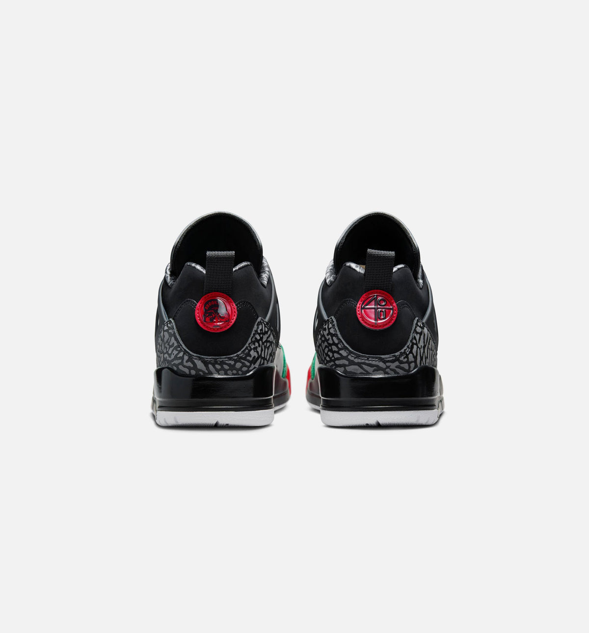 Nike Spizike Low Men's Lifestyle Shoes – Black/Classic Green/White/Varsity Red