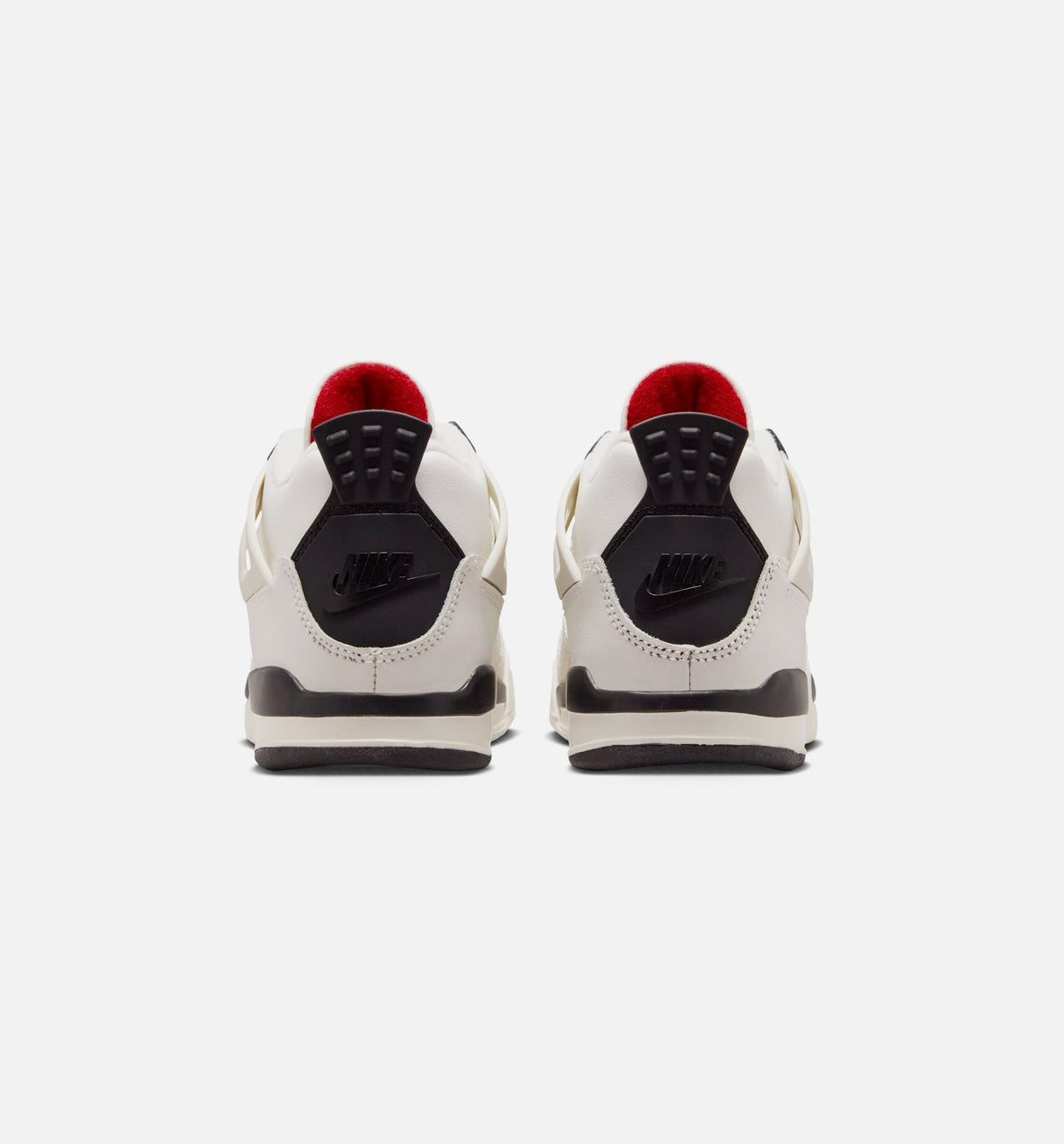 Air Jordan 4 Retro "Flight Club" Preschool Lifestyle Shoes – Sail/Black/University Red