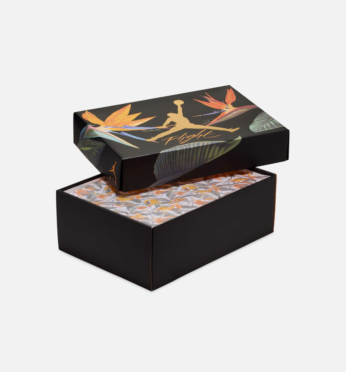 Air Jordan 4 Retro "Birds of Paradise" Women's Lifestyle Shoes – Coconut Milk/Metallic Gold/Muslin/Bright Mango/Sundial/Black