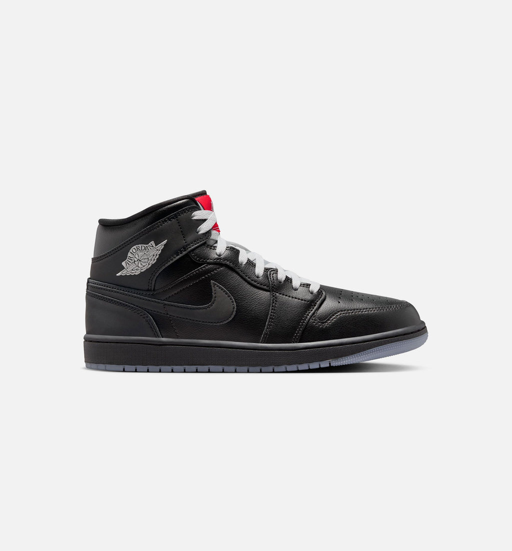 Air Jordan 1 Mid SE Men's Lifestyle Shoes – Black/Grey