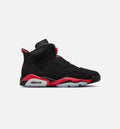 Air Jordan 6 Retro Infrared Men's Lifestyle Shoes / Black / Light Crimson