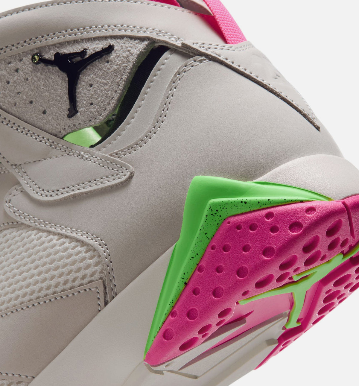 Air Jordan 7 Retro Tennis Day Men's Lifestyle Shoes – Phantom/Lime Blast/Pink Blast/Anthracite