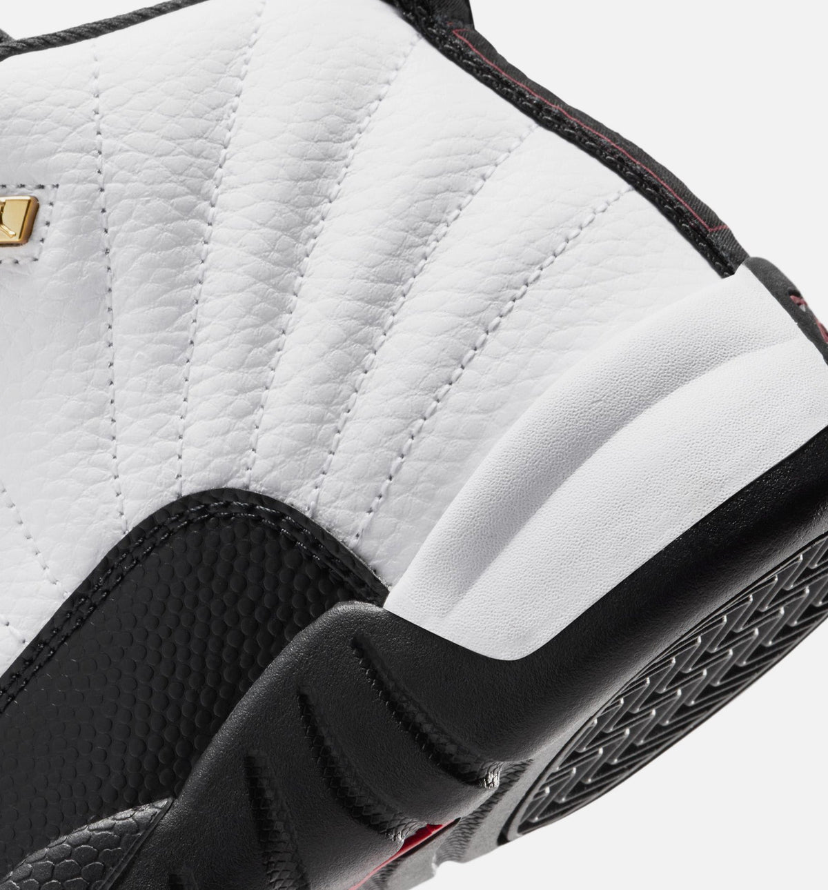 Air Jordan 12 Retro Taxi Preschool Lifestyle Shoes – White/Black/Taxi