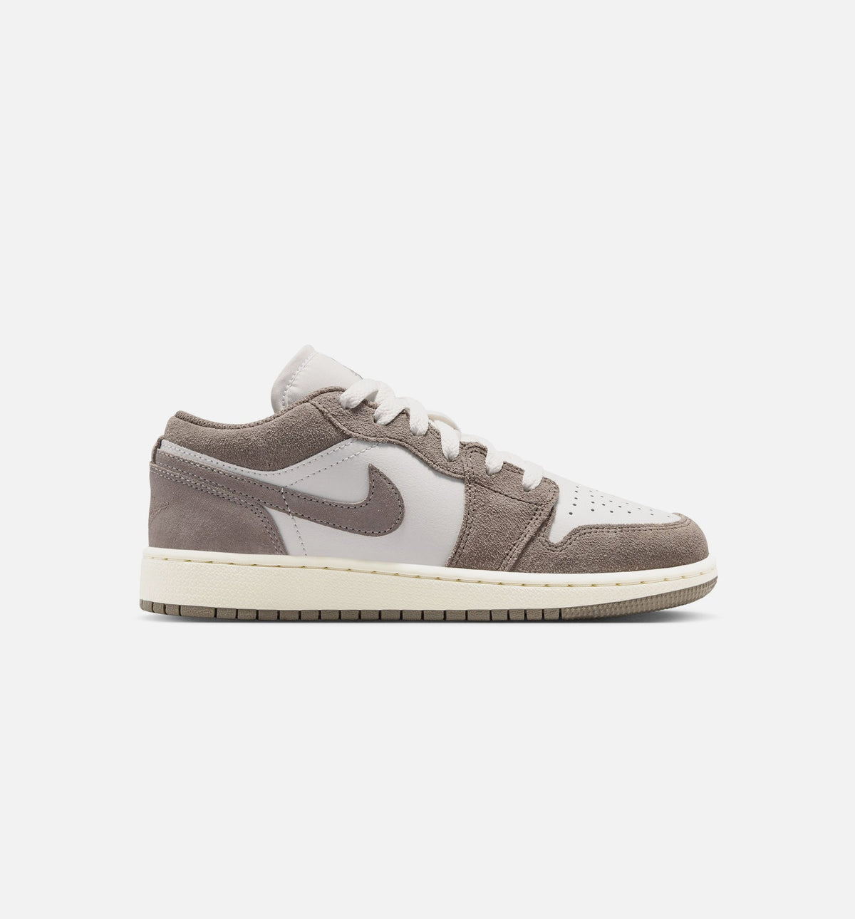 Air Jordan 1 Low "Olive Grey" Grade School Lifestyle Shoes – Olive Grey/Enigma Stone/Summit White