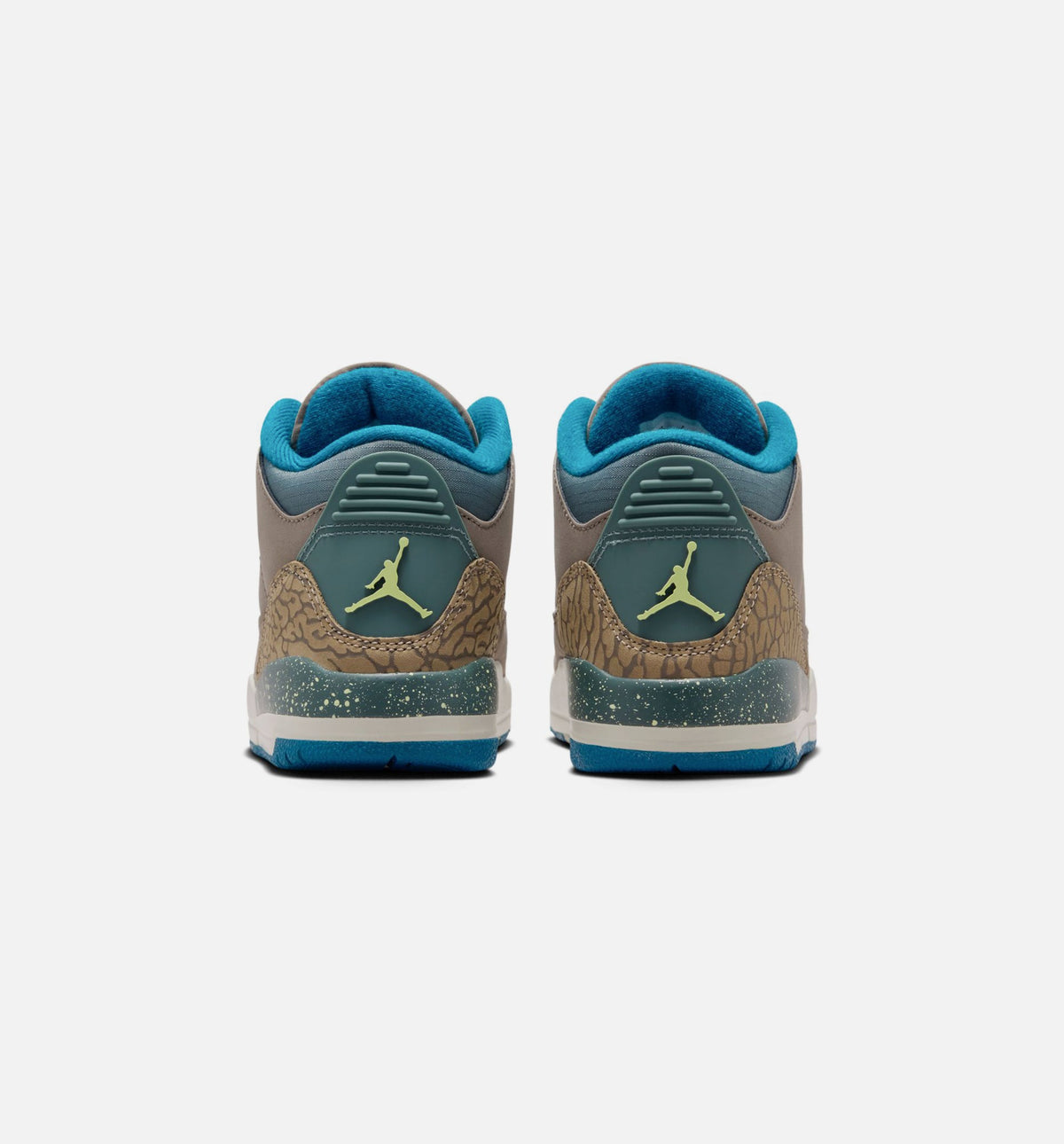 Air Jordan 3 Retro Olive Grey Preschool Lifestyle Shoes – Olive Grey/Green Abyss/Khaki/Sea Glass