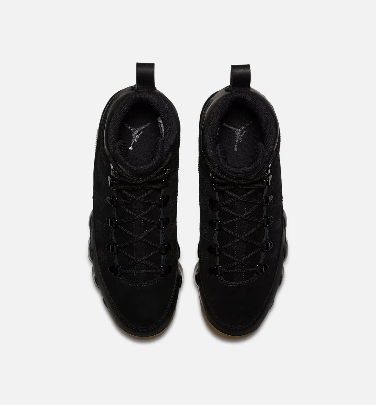 Air Jordan 9 Retro Men's Lifestyle Boots – Black/Black/Gum/Light Brown