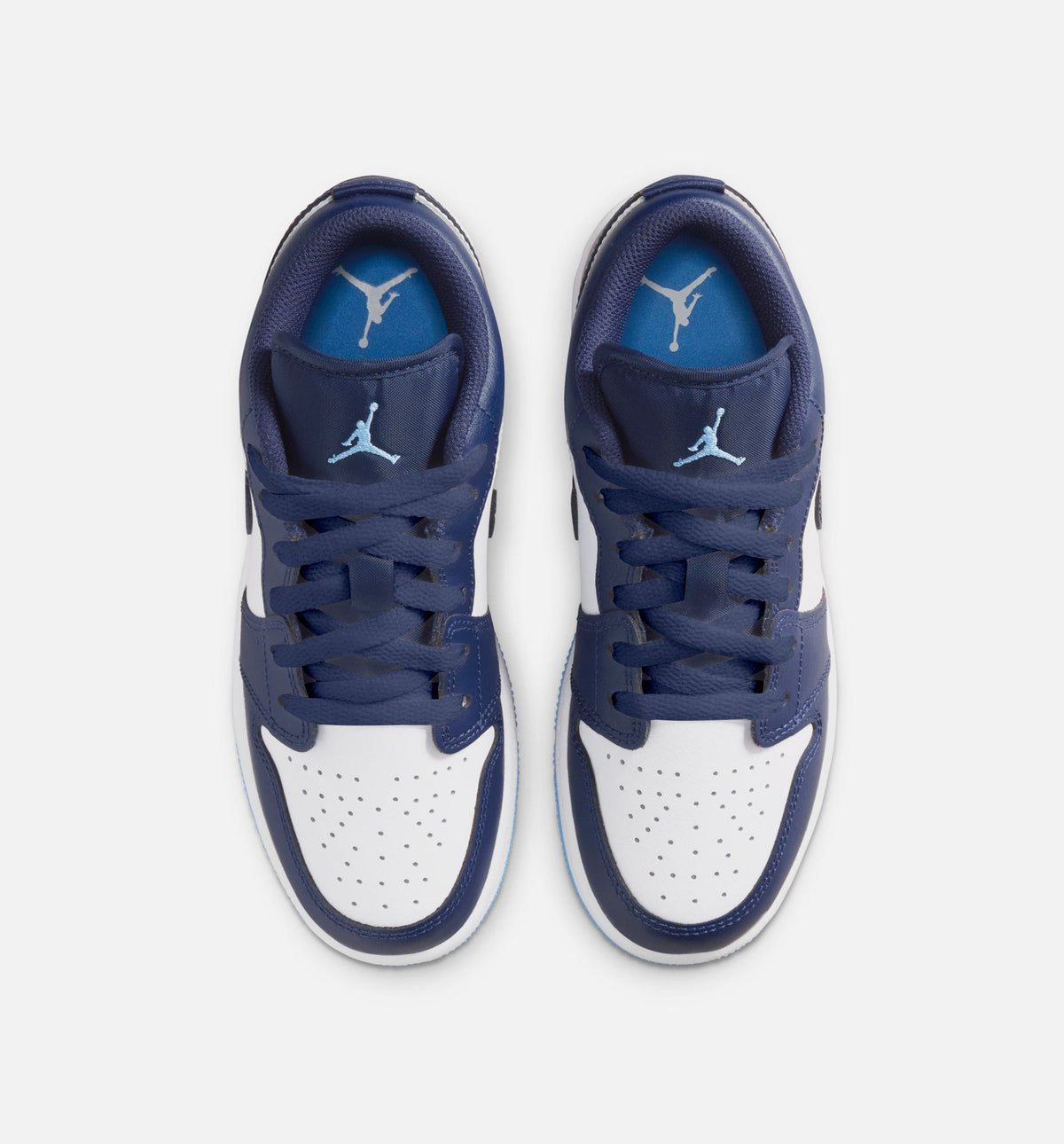 Air Jordan 1 Low "Midnight Navy" Grade School Lifestyle Shoes – Midnight Navy/University Blue/White