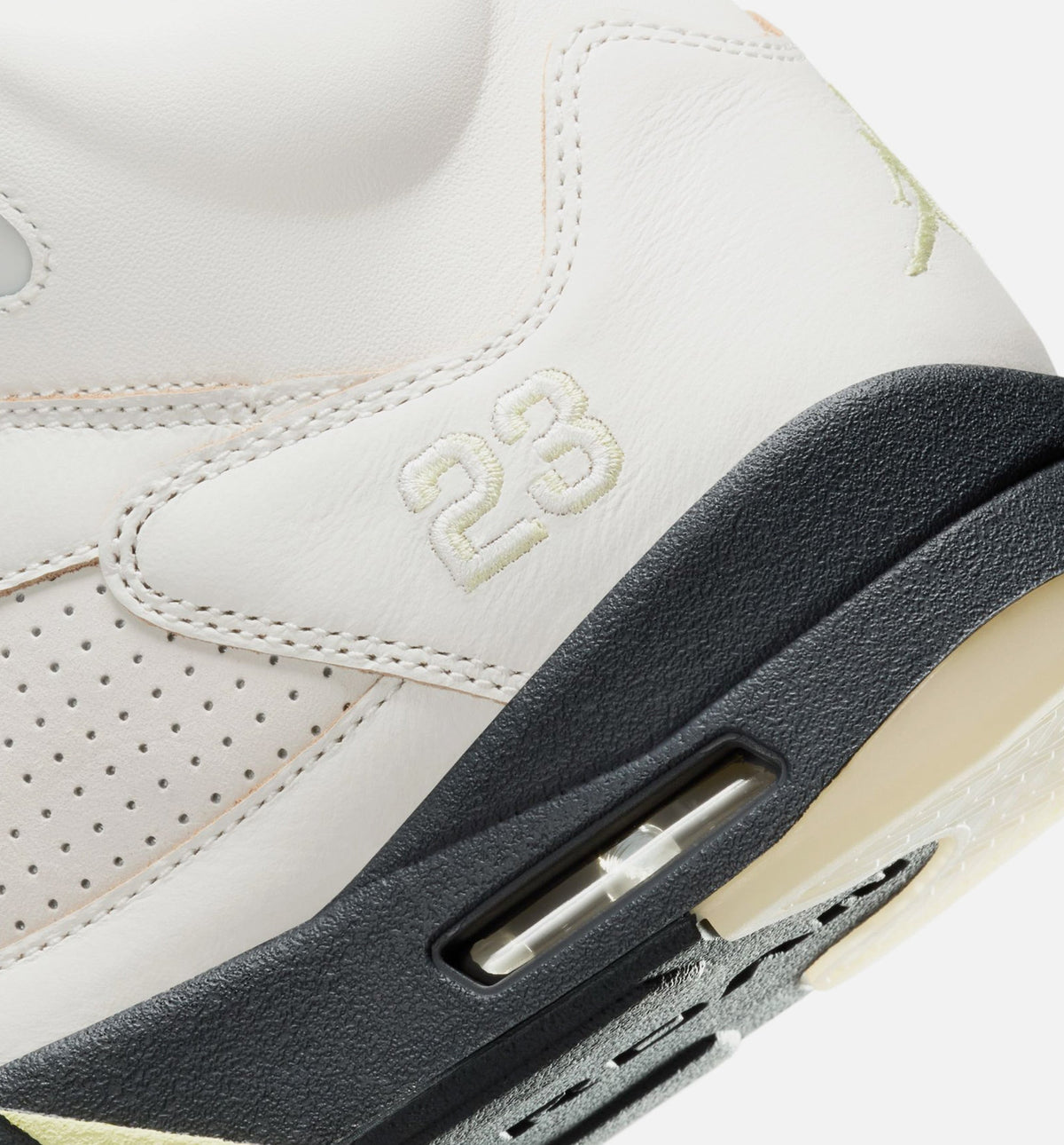 Air Jordan 5 Retro Luminous Green Women's Lifestyle Shoes – Sail/Luminous Green/Anthracite