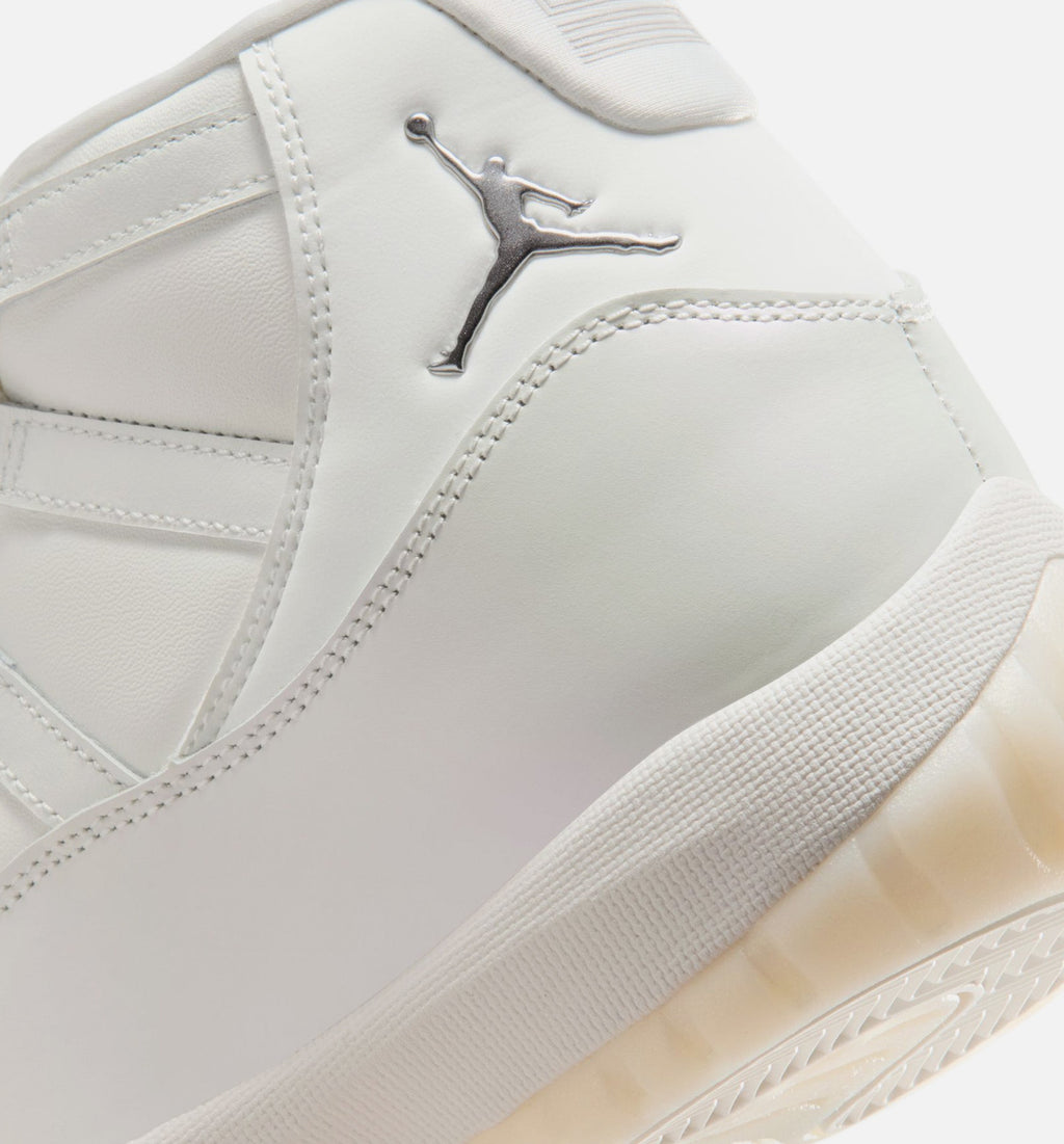 Air Jordan 11 Retro Pearl Women's Lifestyle Shoes – Sail/Pearl Grey/White/Metallic Silver