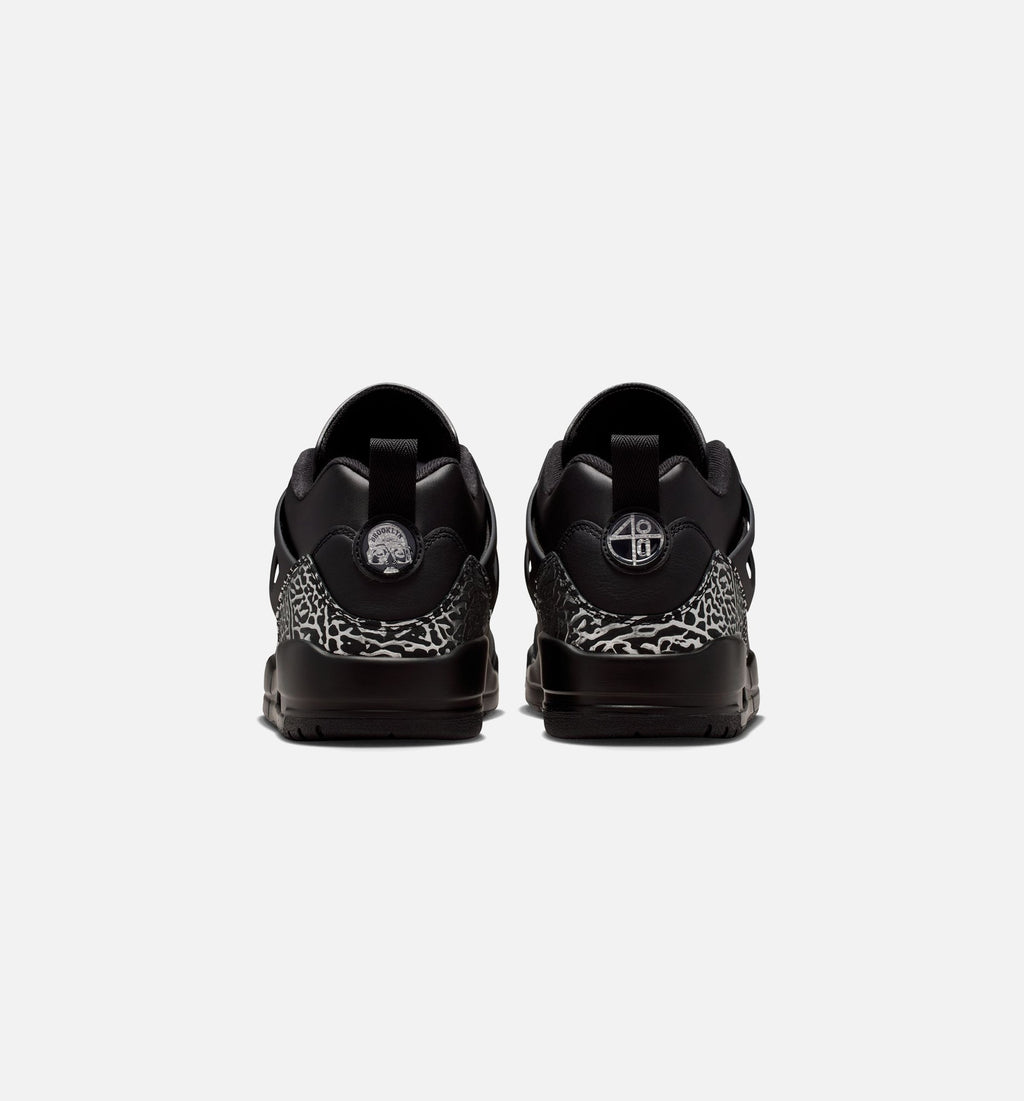 Nike Spizike Low Men's Basketball Shoes – Black/Metallic Silver