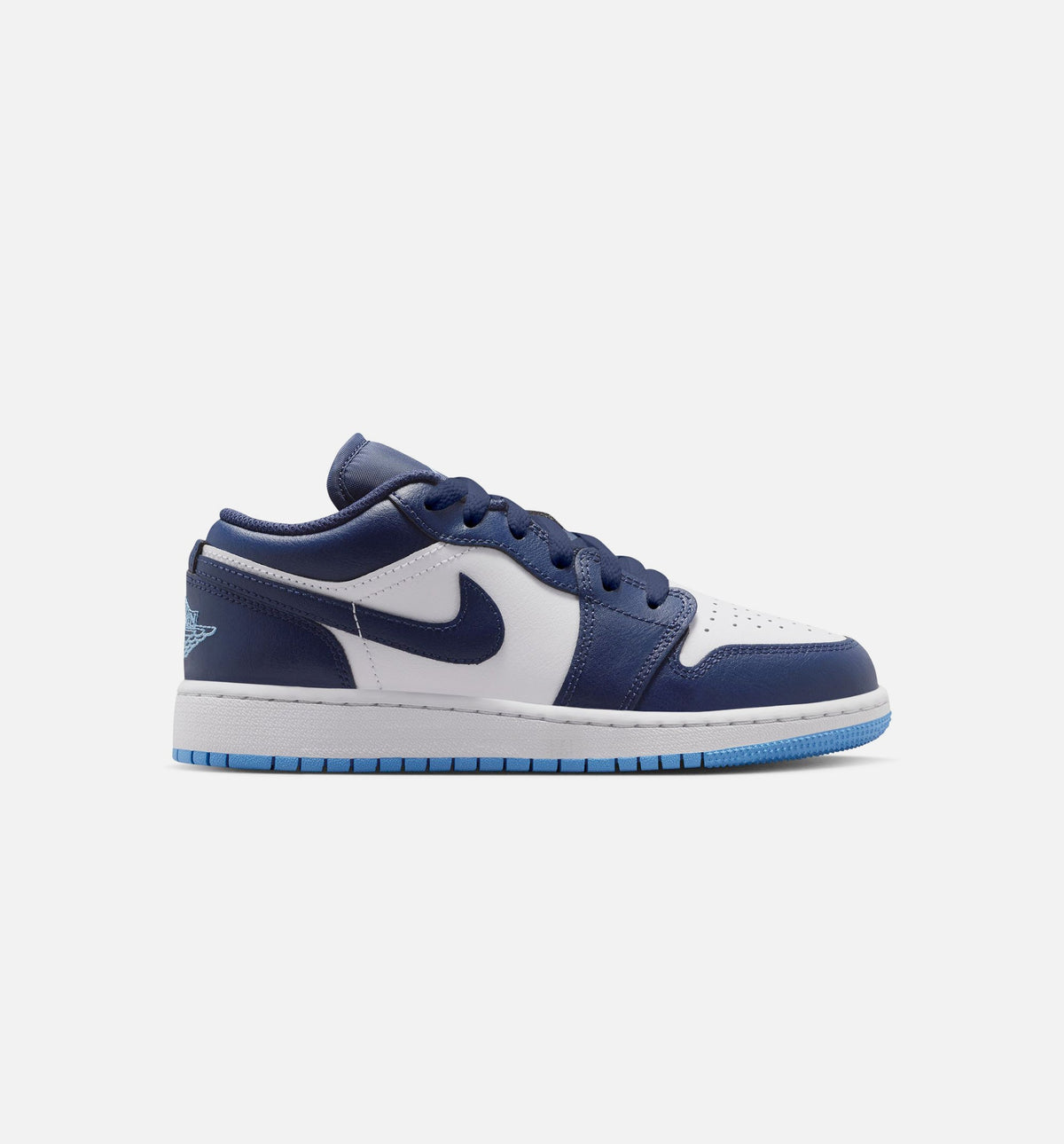 Air Jordan 1 Low "Midnight Navy" Grade School Lifestyle Shoes – Midnight Navy/University Blue/White