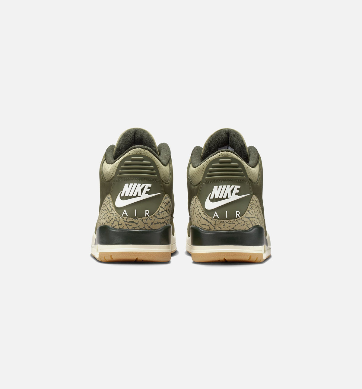 Air Jordan 3 Retro "Medium Olive" Men's Lifestyle Shoes – Medium Olive/Sequoia/Neutral Olive/Sail/Total Crimson