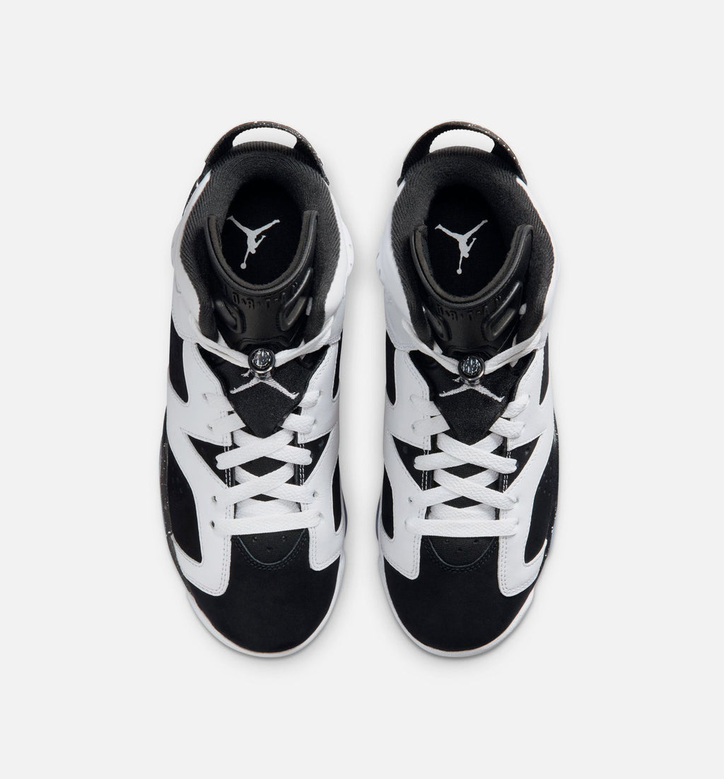 Air Jordan 6 Retro Grade School Lifestyle Shoes / Black / White