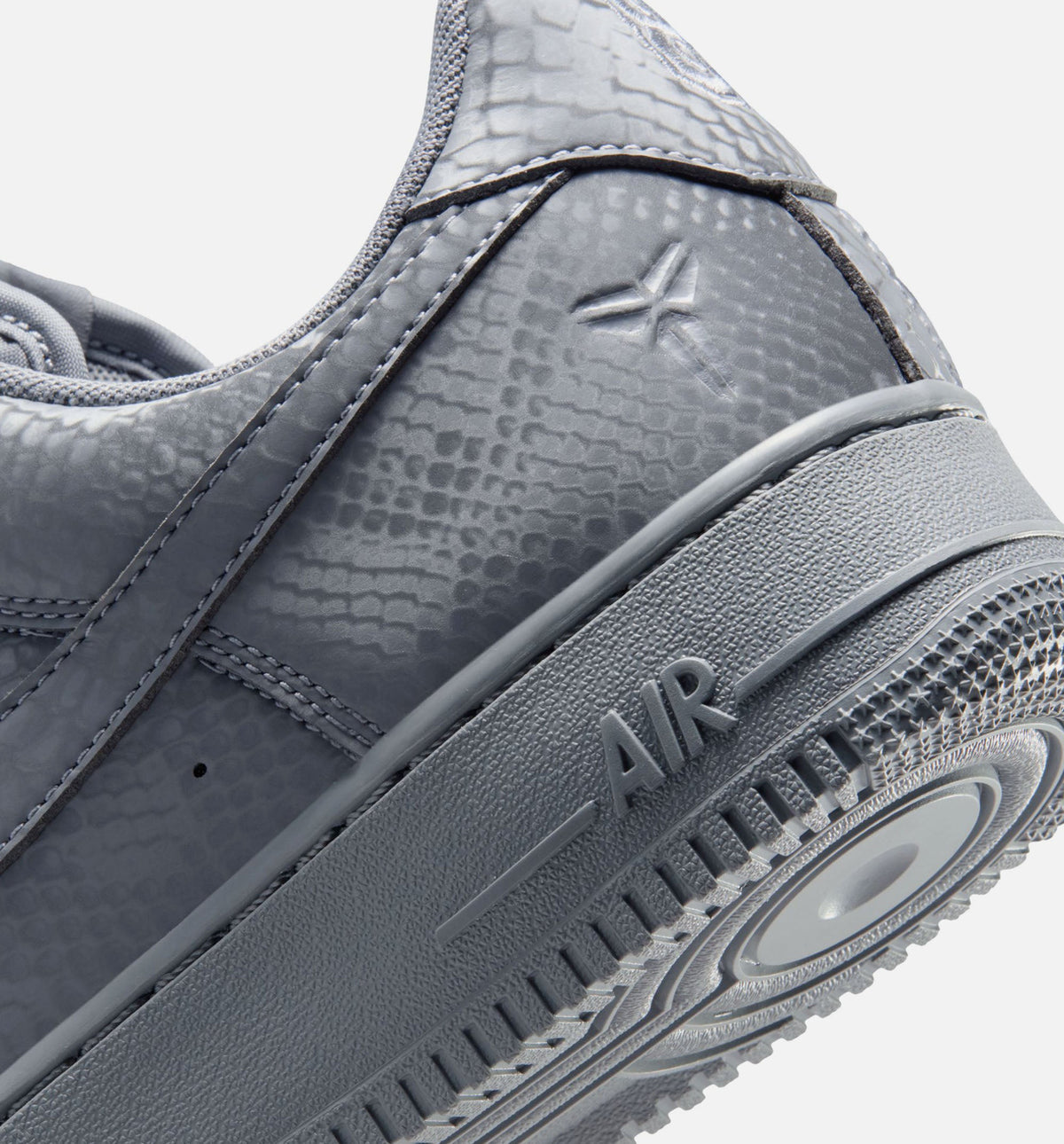 Nike Kobe Air Force 1 Low Cool Grey Men's Lifestyle Shoes – Cool Grey/Wolf Grey