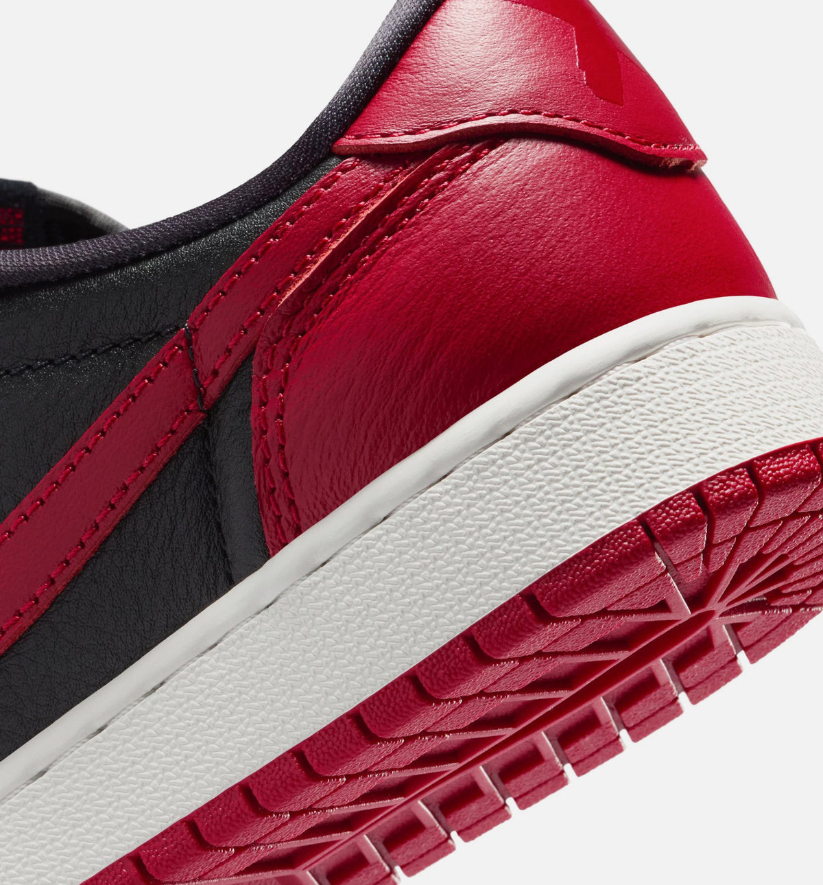 Air Jordan 1 Retro Low OG "Banned" Grade School Lifestyle Shoes – Black/Varsity Red/Summit White