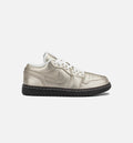 Air Jordan 1 Low SE Metallic Zinc Women's Lifestyle Shoes – Metallic Zinc/Summit White/Velvet Brown