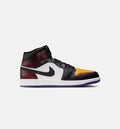 Air Jordan 1 Mid SE "True Red" Men's Lifestyle Shoes – True Red/White/Court Purple/Black