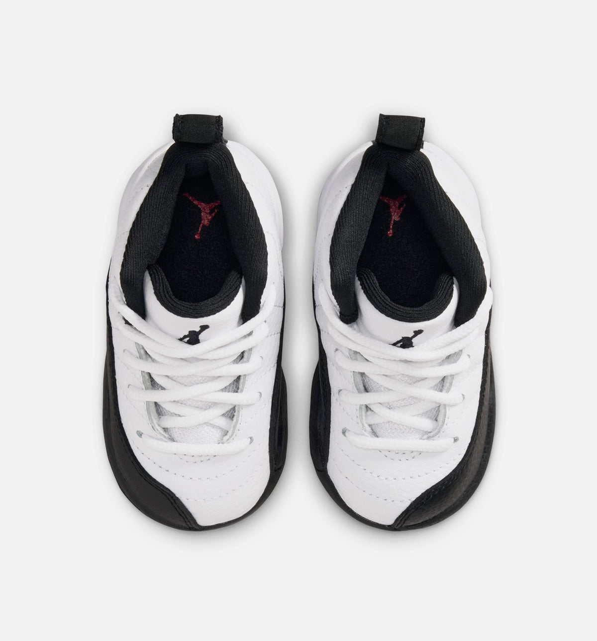 Air Jordan 12 Retro Taxi Infant/Toddler Lifestyle Shoes – White/Black/Taxi