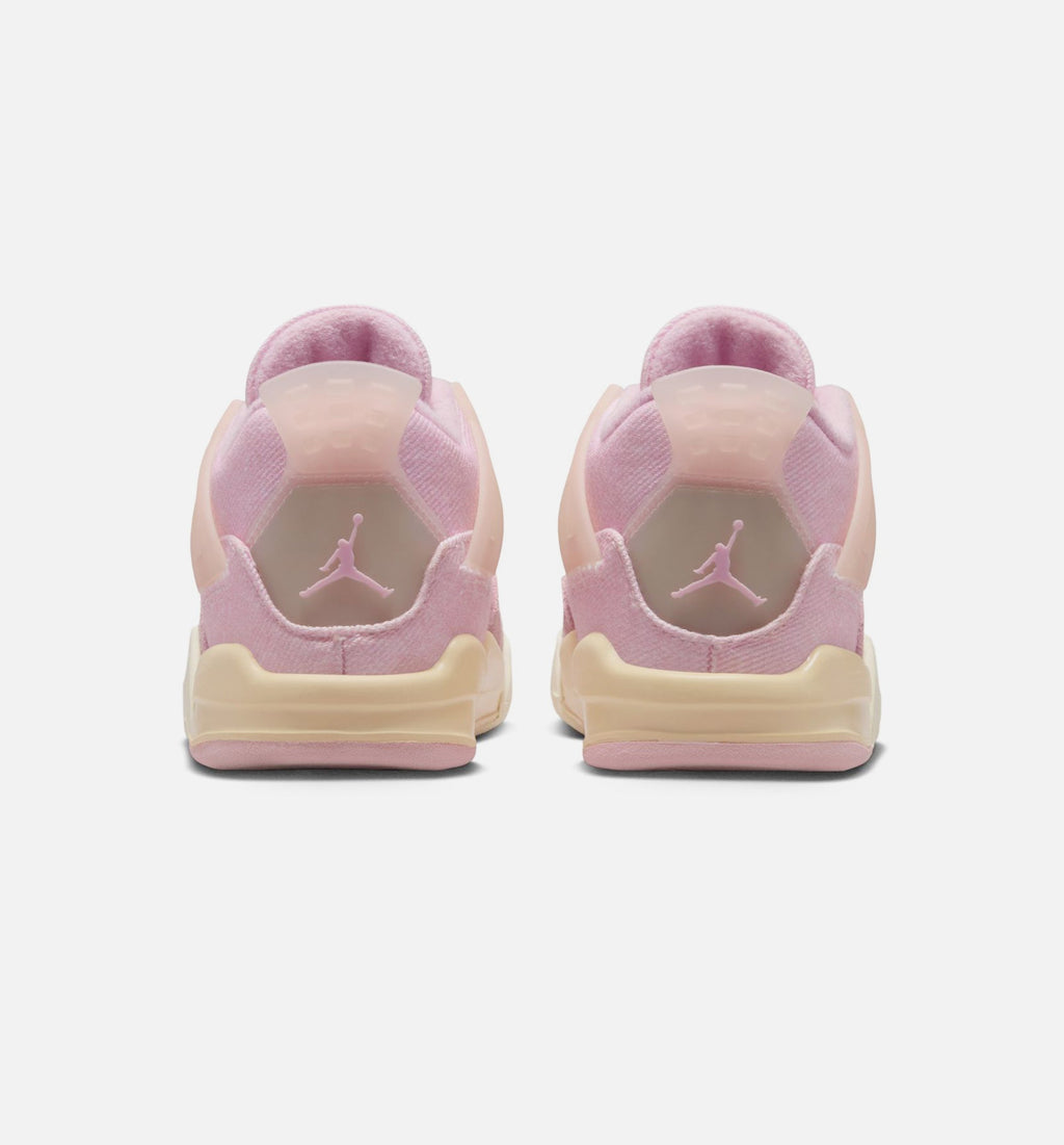 Air Jordan 4 Retro "Pink Pearl and Iced Carmine" Infant/Toddler Lifestyle Shoes – Iced Carmine/Coconut Milk/Anthracite/Muslin/Pinksicle