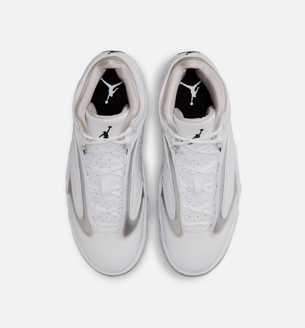 Air Jordan OG Women's Lifestyle Shoes – White/Black/Metallic Silver