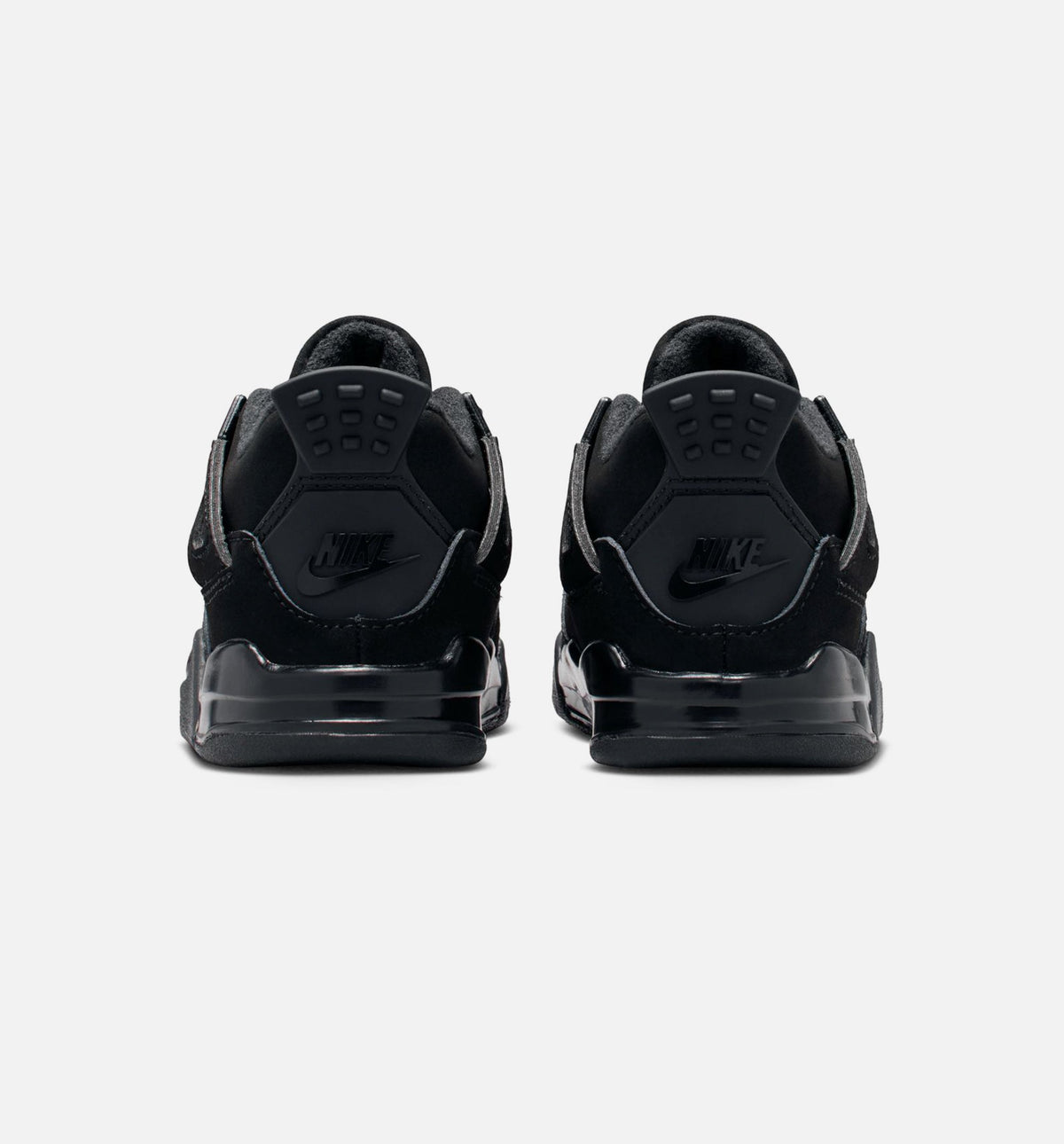 Air Jordan 4 Retro "Black Cat" Infant/Toddler Lifestyle Shoes – Black/Light Graphite