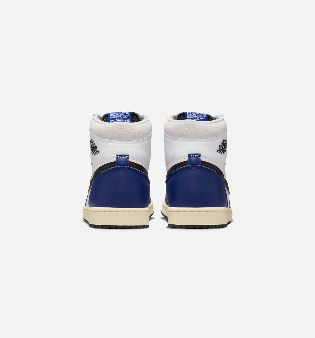 Air Jordan 1 Retro High OG "Rare Air" Deep Royal Blue Men's Lifestyle Shoes – White/Black/Neutral Grey/Deep Royal Blue