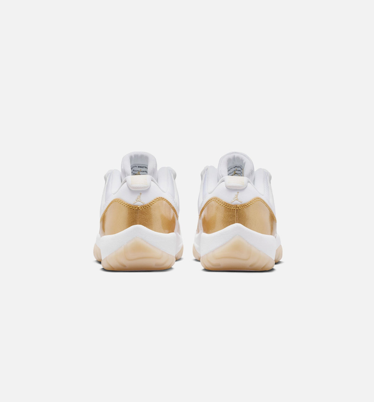 Air Jordan 11 Retro Low Mother's Day Women's Lifestyle Shoes – White/Metallic Gold/Team Gold
