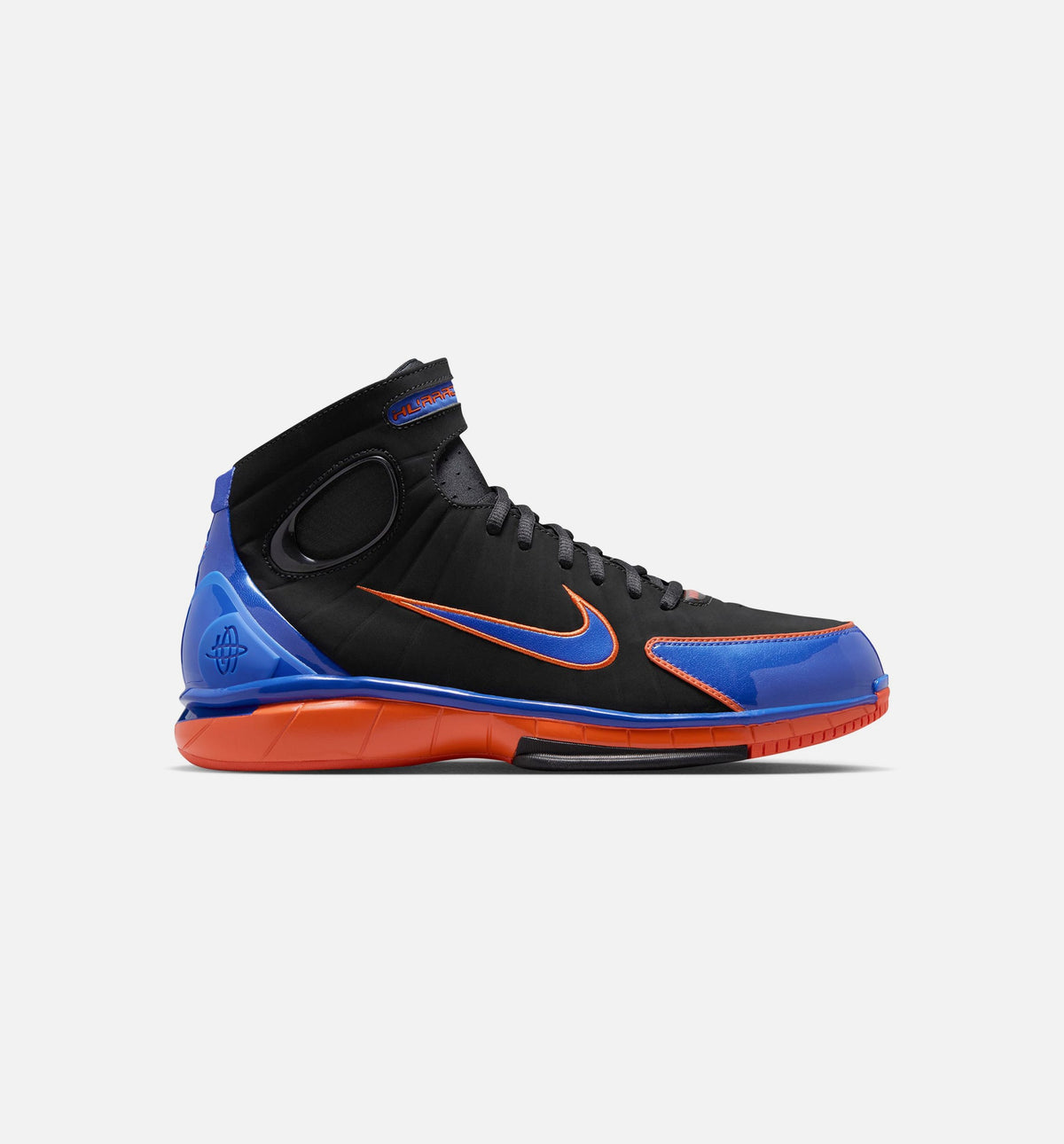 Nike Air Zoom Huarache 2K4 Penny Hardaway Men's Basketball Shoes – Black/Varsity Royal/Safety Orange