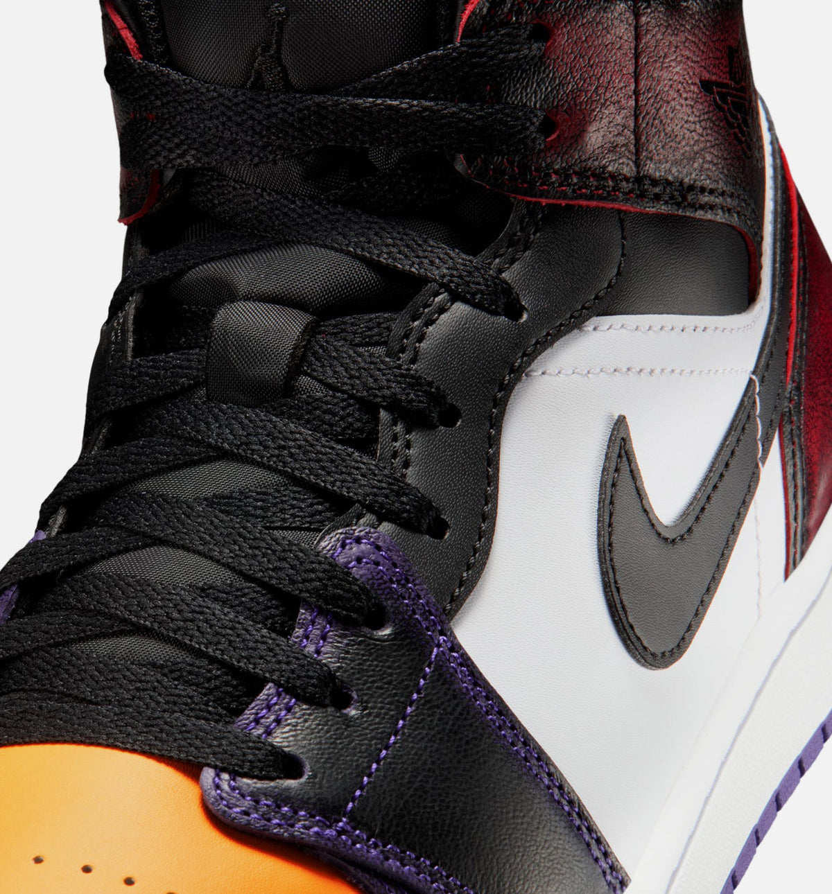 Air Jordan 1 Mid SE "True Red" Men's Lifestyle Shoes – True Red/White/Court Purple/Black