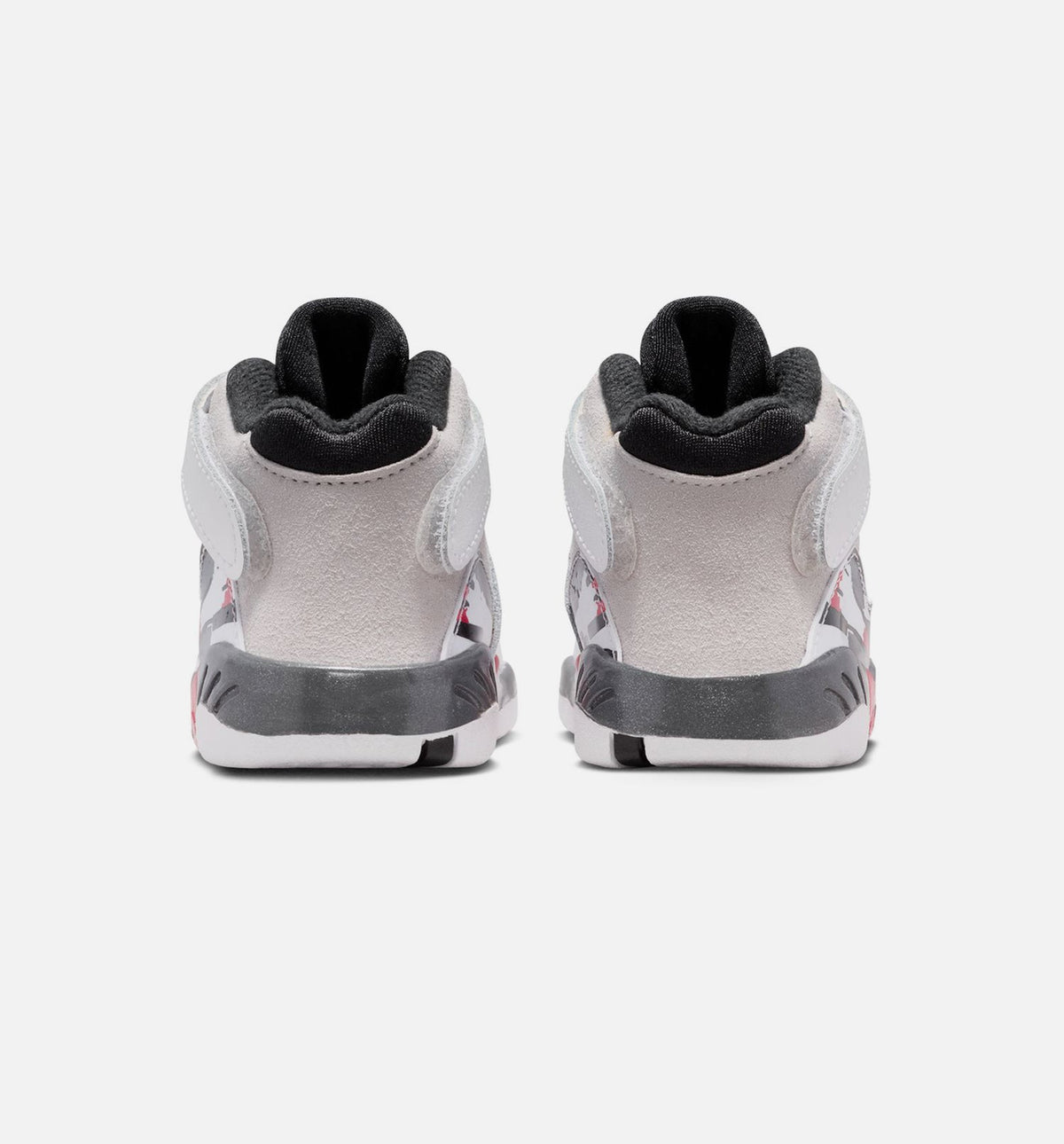 Air Jordan 8 Retro True Red Infant/Toddler Lifestyle Shoes – White/Black/True Red