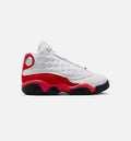 Air Jordan 13 Retro White and University Red Preschool Lifestyle Shoes – White/Black/True Red
