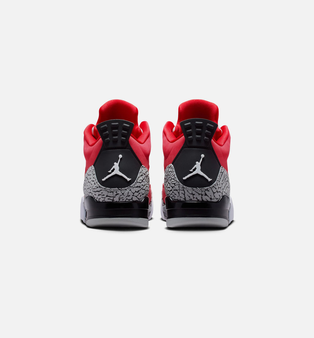 Nike Son of Mars Low Men's Lifestyle Shoes – Fire Red/Black/Grey Mist/White