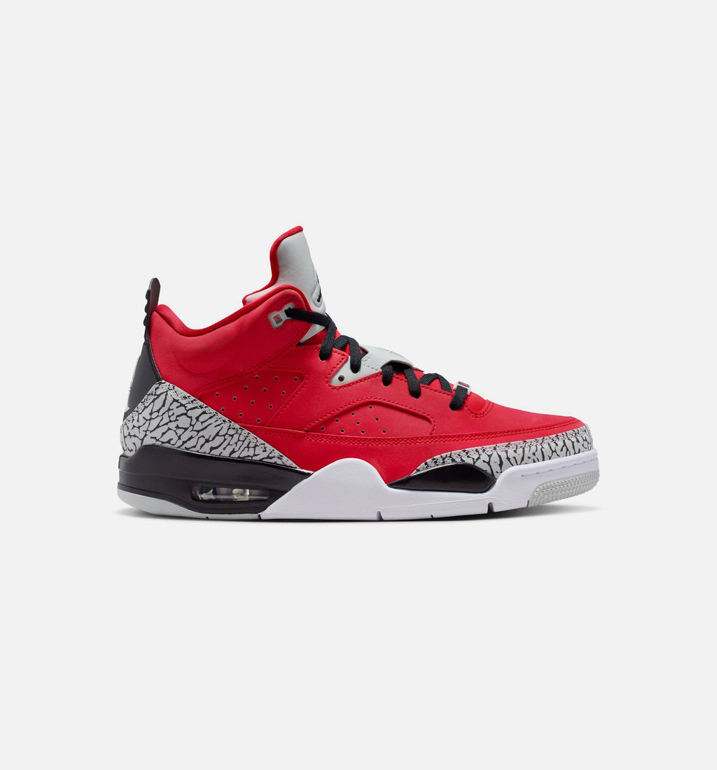 Nike Son of Mars Low Men's Lifestyle Shoes – Fire Red/Black/Grey Mist/White