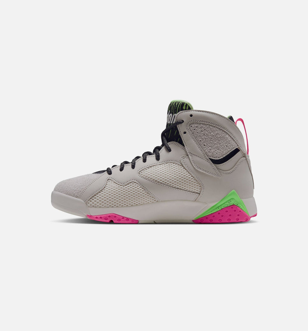 Air Jordan 7 Retro Tennis Day Men's Lifestyle Shoes – Phantom/Lime Blast/Pink Blast/Anthracite