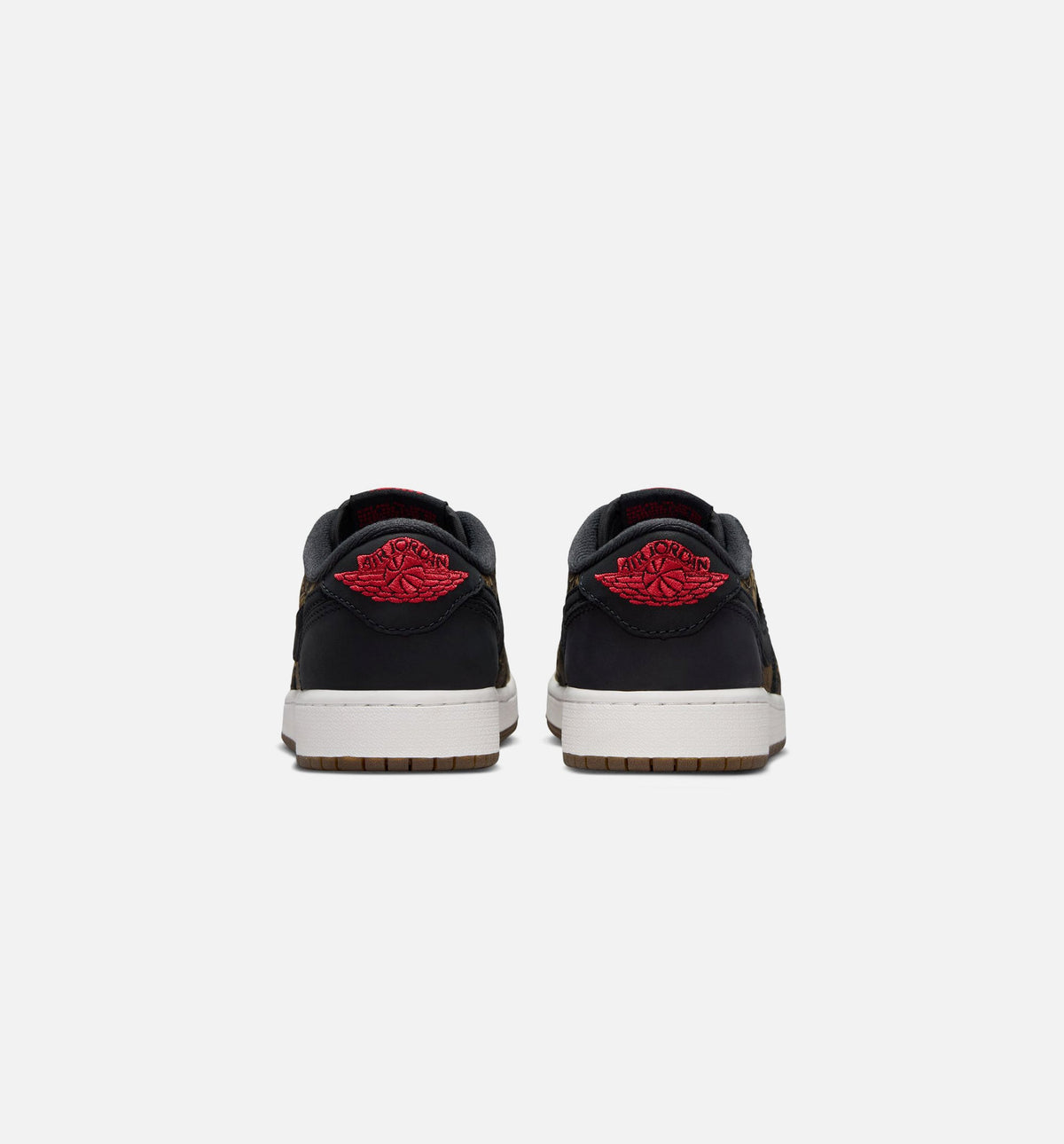 Air Jordan 1 Retro Low OG "Laser Black and Varsity Red" Grade School Lifestyle Shoes – Black/Varsity Red/Summit White