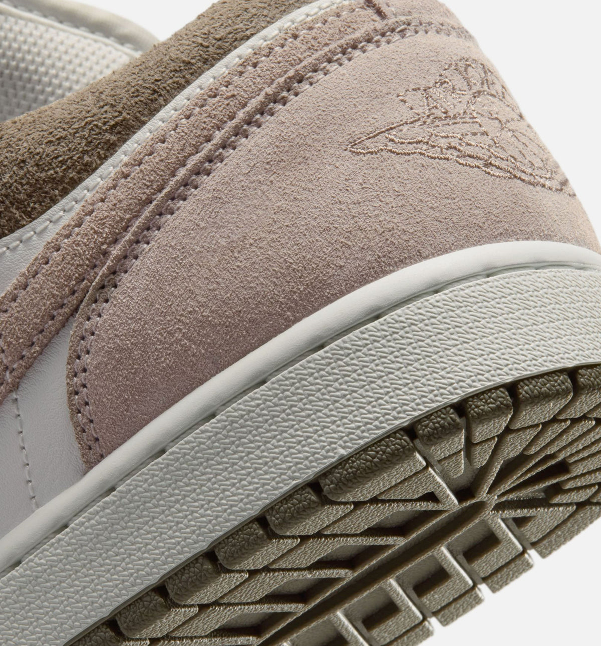 Air Jordan 1 Low Men's Lifestyle Shoes – Olive Grey/Enigma Stone/Summit White