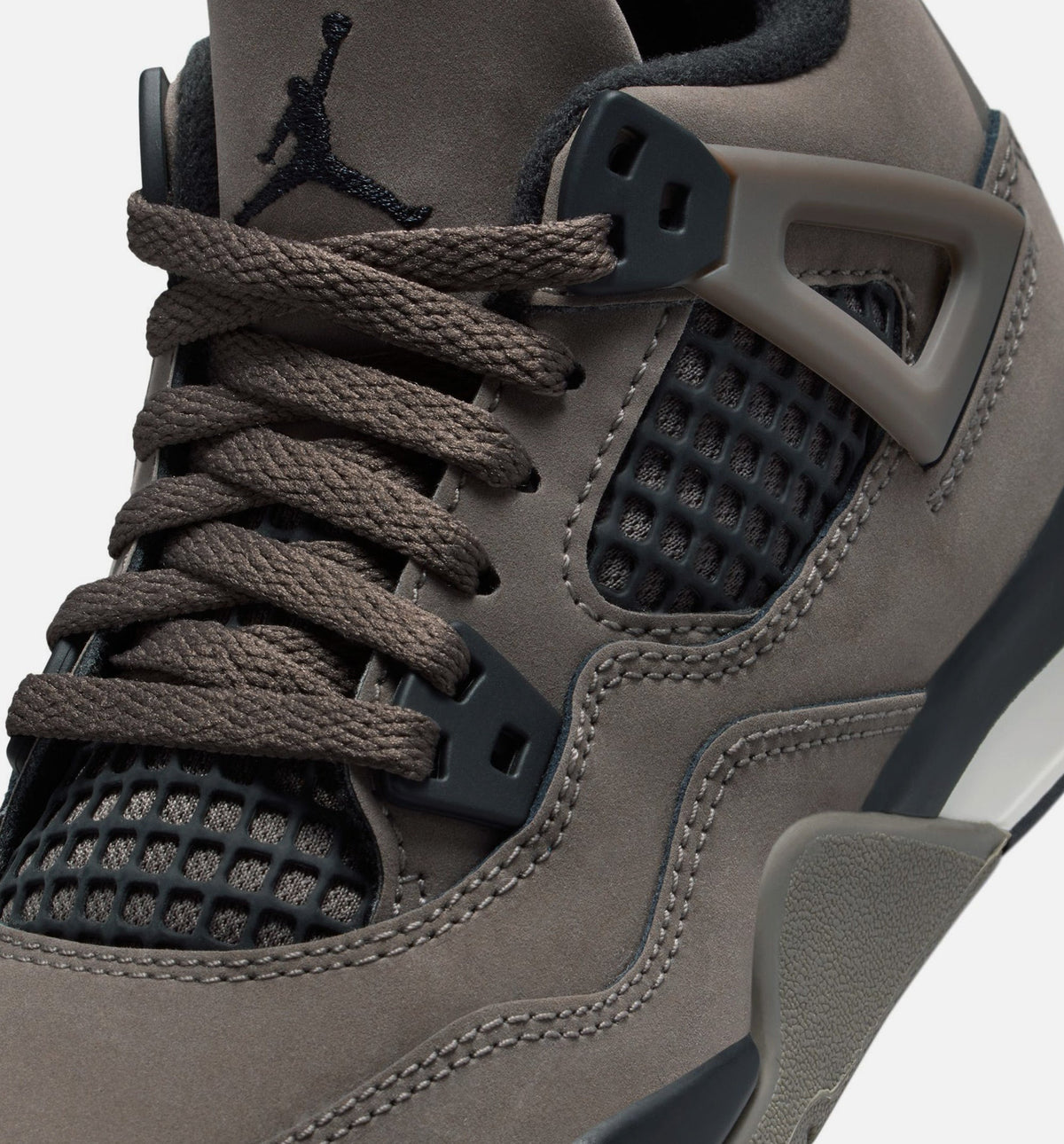 Air Jordan 4 Retro "Cave Stone and Black" Preschool Lifestyle Shoes – Cave Stone/Black/Moon Particle