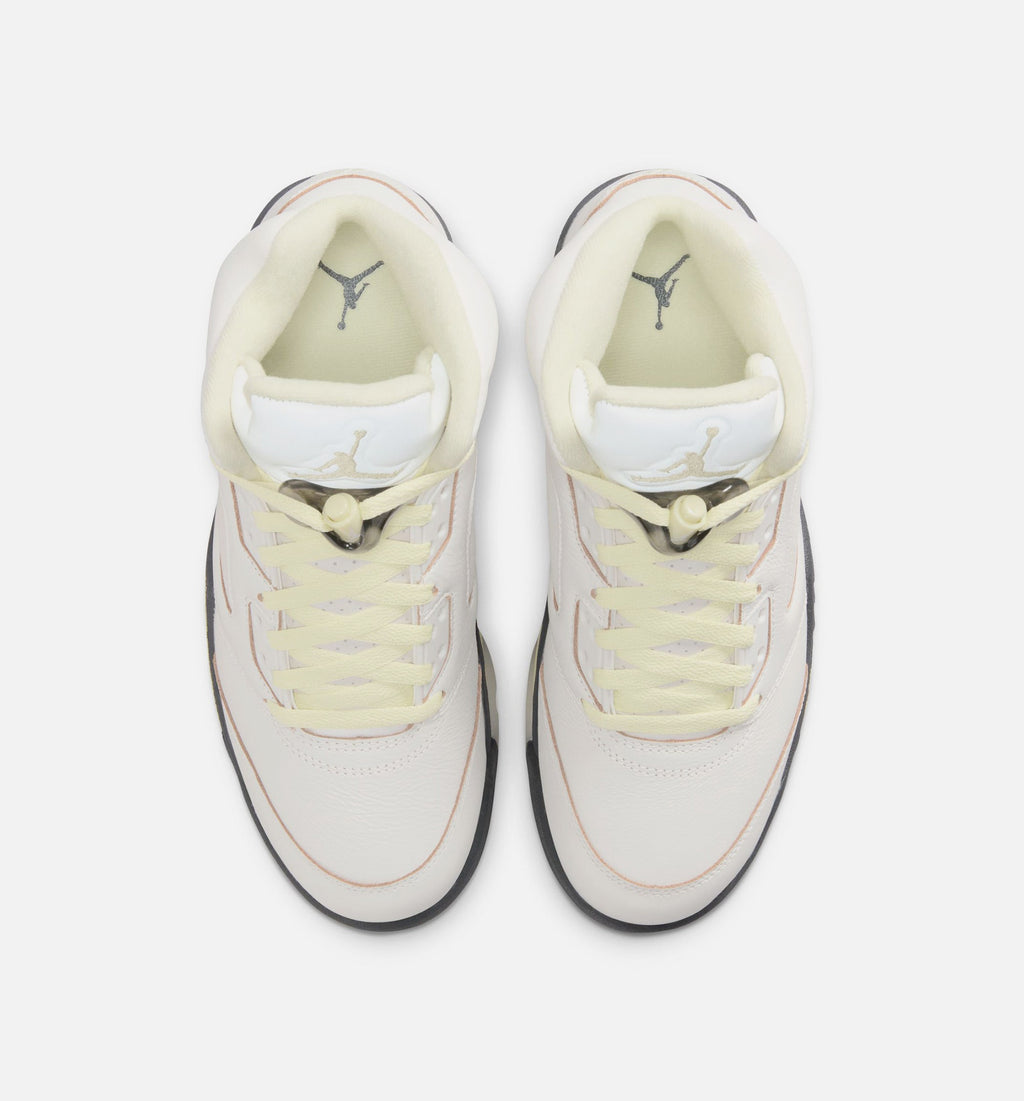 Air Jordan 5 Retro Luminous Green Women's Lifestyle Shoes – Sail/Luminous Green/Anthracite