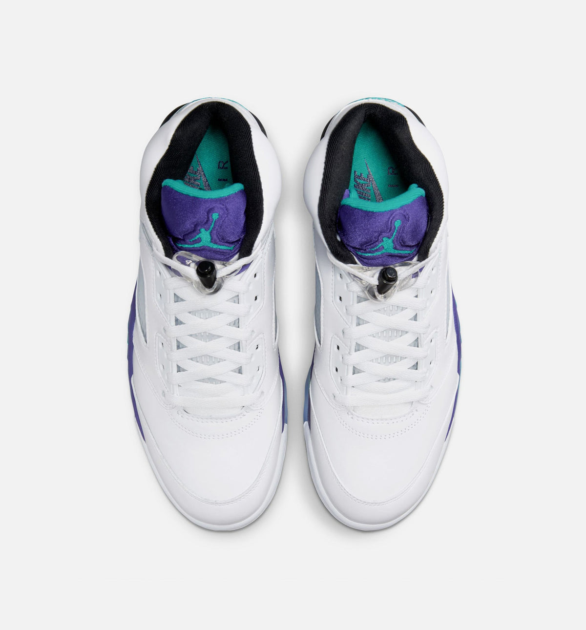 Air Jordan 5 Retro "Grape" Men's Lifestyle Shoes – White/New Emerald/Grape Ice/Black