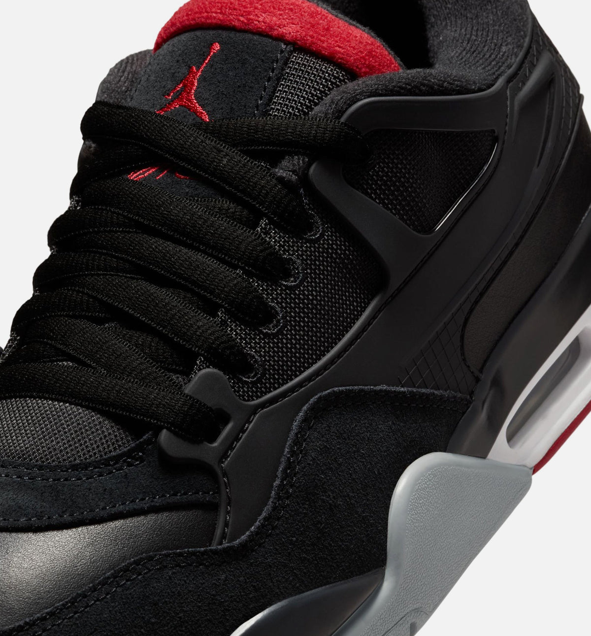 Air Jordan 4 RM Men's Lifestyle Shoes – Black/Wolf Grey/White/Varsity Red