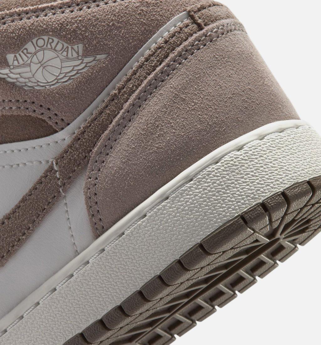 Air Jordan 1 Mid "Enigma Stone" Grade School Lifestyle Shoes – Enigma Stone/Olive Grey/Summit White