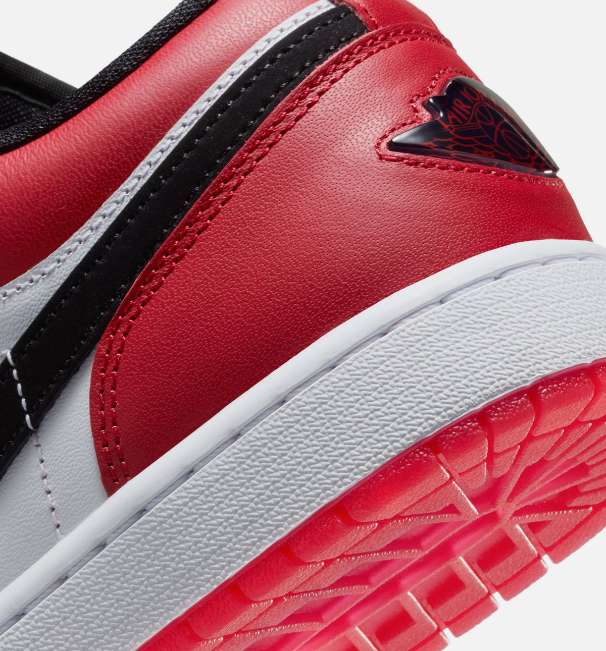 Air Jordan 1 Low SE Men's Lifestyle Shoes – White/Varsity Red/Black