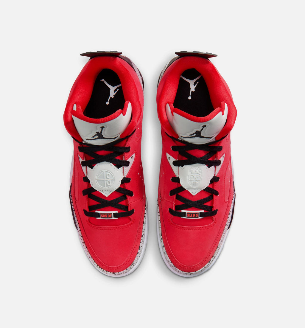 Nike Son of Mars Low Men's Lifestyle Shoes – Fire Red/Black/Grey Mist/White