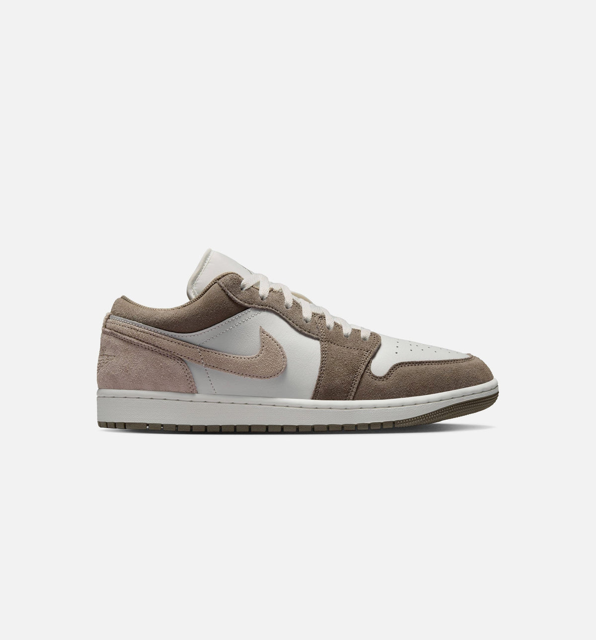 Air Jordan 1 Low Men's Lifestyle Shoes – Olive Grey/Enigma Stone/Summit White