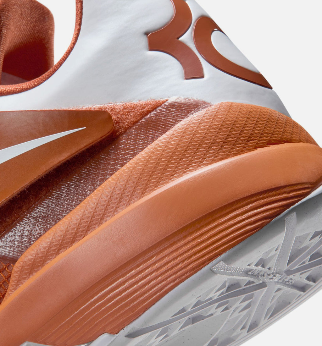 Nike Zoom KD 4 Texas Longhorns Men's Lifestyle Shoes – Desert Orange/White