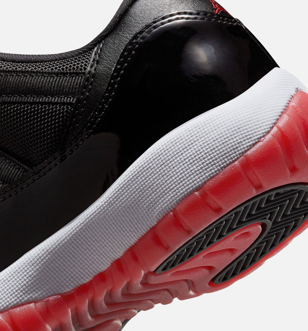 Air Jordan 11 Retro Bred Grade School Lifestyle Shoes – Black/Varsity Red/White