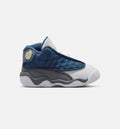 Air Jordan 13 Retro Navy/Flint Grey Infant/Toddler Lifestyle Shoes – Navy/University Blue/Flint Grey/White