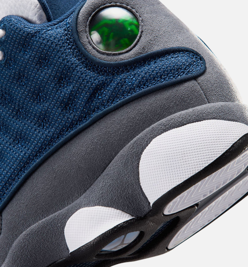 Air Jordan 13 Retro Navy/Flint Grey Grade School Lifestyle Shoes – Navy/University Blue/Flint Grey/White